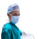 Softmed L3 Surgical Tie On Back Face Mask 17.5x9cm Pack Of 50