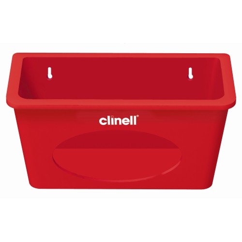 Clinell Sporicidal Wipes Wall Mounted Dispenser Red 
