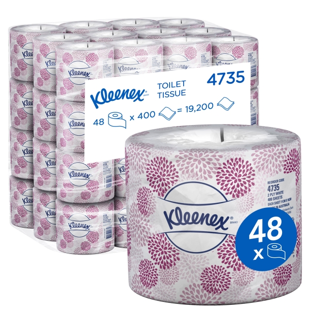 Kleenex Toilet Tissue 2ply 10 X 11cm Carton Of 48