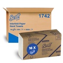 Scott Interfold Hand Towel 26.5 X 23.5cm Carton Of 16
