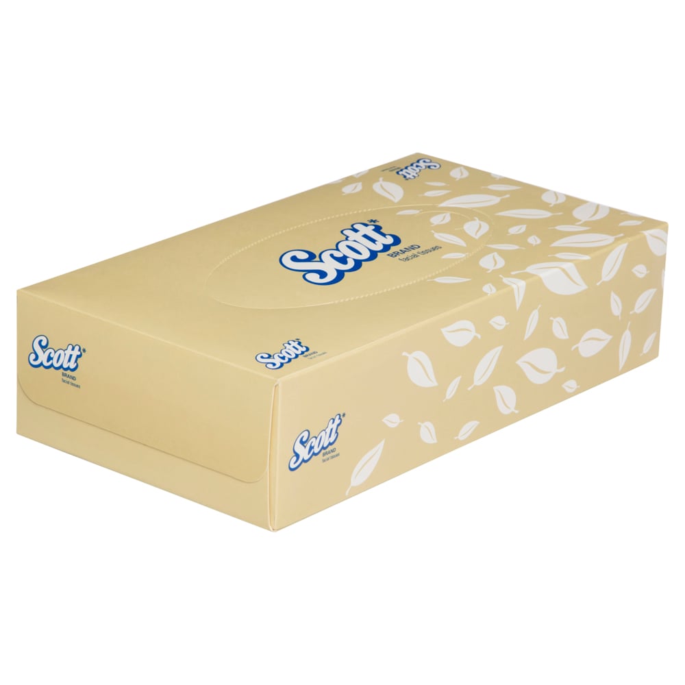 Scott Facial Tissues 2 Ply 100 Sheets KC4725 Carton Of 48