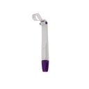 Medicom SafeMatrix Band Clear Contour Wide 6mm Purple Box Of 50