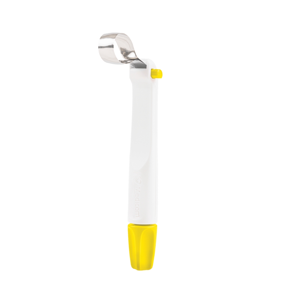 Medicom SafeMatrix Band Contour Narrow 4.5mm Yellow Box Of 50