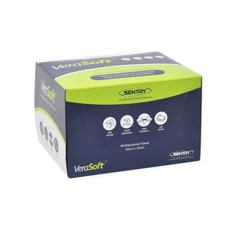 VeraSoft Multipurpose Towel 30x60cm Box Of 100