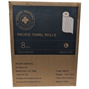 Pacific Medical Towel Roll Carton Of 8