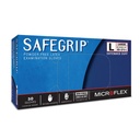 Ansell Microflex SafeGrip Latex Medical Examination Powder Free Gloves Box Of 50