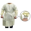 Haines AAMI Level 1 Staff Isolation Gown Yellow Standard Carton Of 100