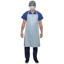 Haines Heavy Duty Reusable Staff Apron Light Blue Regular