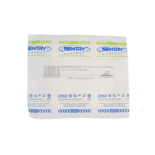 Non-Woven Combine Dressings 10cm x 10cm Pack of 50