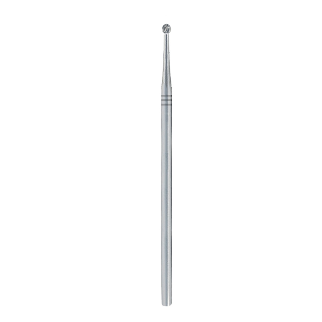 ORAMAX Carbide Surgical Bur HP 6 018 Round 50mm Length Non-Sterile Pack of 100