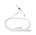 Giving Set (Infusion Set) with 15um Filter Vented Chamber and NeutralSite 220cm IV010003