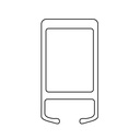 Medical Curtain Track Straight 4000mm Silver