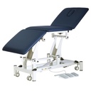 Pacific Medical 3 Section Electric Hi Lo Medical Couch 3 Motors Navy Blue