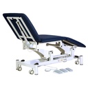 Pacific Medical 3 Section Electric Hi Lo Medical Couch 3 Motors Navy Blue
