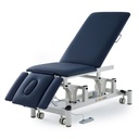 Pacific Medical 5 Section Electric Hi Lo Treatment Couch No Postural Drainage Navy Blue