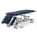 Pacific Medical 5 Section Electric Hi Lo Treatment Couch No Postural Drainage Navy Blue
