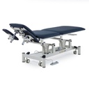 Pacific Medical 5 Section Electric Hi Lo Treatment Couch No Postural Drainage Navy Blue