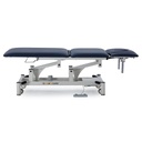 Pacific Medical 5 Section Electric Hi Lo Treatment Couch No Postural Drainage Navy Blue