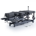 Pacific Medical Stealth Flexion Distraction Chiropractic Table With 4 Drop Sections Black