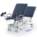 Pacific Medical Premium Gynaecology Treatment Chair Dual Motor Gas Struts Navy Blue