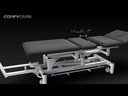 Pacific Medical Traction Table And Flextion Stool Navy Blue