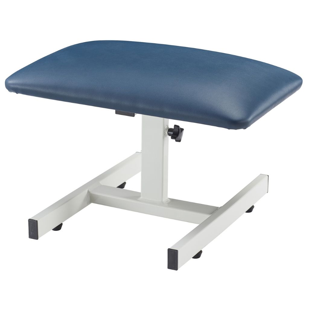 Pacific Medical Traction Table And Flextion Stool Navy Blue
