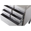 Pacific Medical Stainless Steel Resuscitation Trolley 7 Drawer