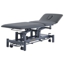 Pacific Medical Stealth 3 Section Electric Hi Lo Physiotherapy Couch Black