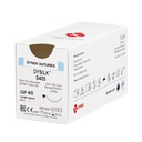 Dynek Dysilk Black Natural Non Absorbable 4/0x45cm On 19mm 3/8 Box Of 12