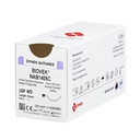 Dynek Biovek Synthetic Absorbable 3/0x45cm On 19mm 3/8 Dyed Violet Box Of 12