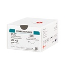Dynek Dyloc Synthetic Non Absorbable 4/0x45cm On 19mm 3/8 Box Of 36
