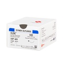 Dynek Vilene Blue Synthetic Non Absorbable 5/0x45cm On 16mm 3/8 Box Of 12