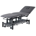 Pacific Medical Stealth 3 Section Electric Hi Lo Medical Couch Black