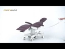 Pacific Medical Procedure Chair Electric Navy Blue