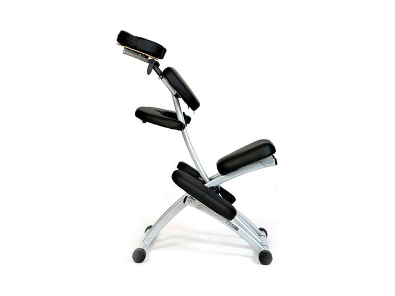 Pacific Medical Deluxe Portable Massage Chair Black