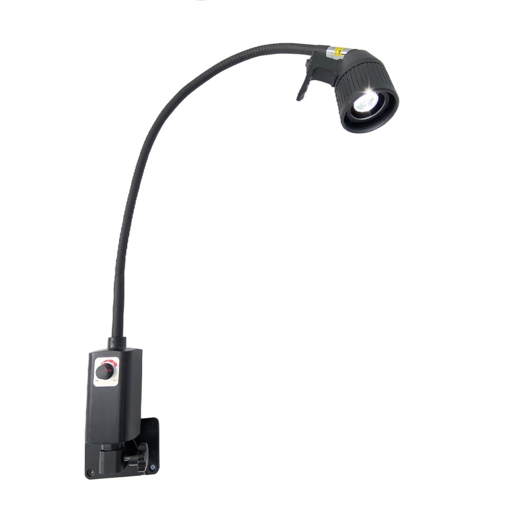 Pacific Medical 3W LED Examination Light Black Including Mobile Base & Wall Mount