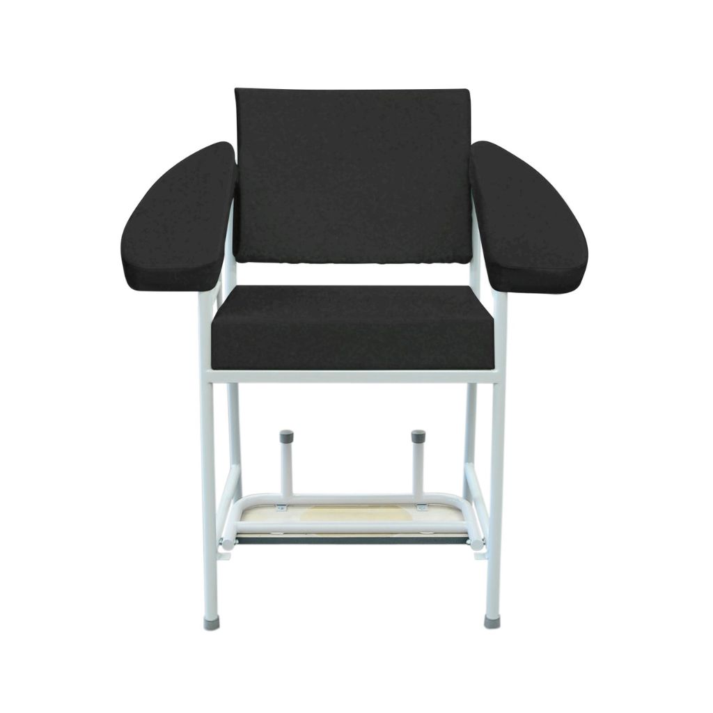 Pacific Medical Blood Collection Chair Black