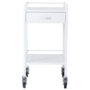 Pacific Medical Powder Coated Steel Trolley Single 1 Drawer