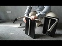 Pacific Medical Single Metal Step With Rubber Non Slip Surface