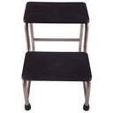 Pacific Medical Double Metal Step With Rubber Non Slip Surface