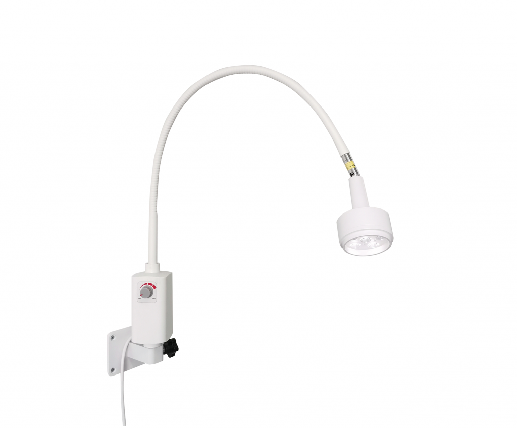 Pacific Medical 6W LED Examination Light White Including Mobile Base & Wall Mount
