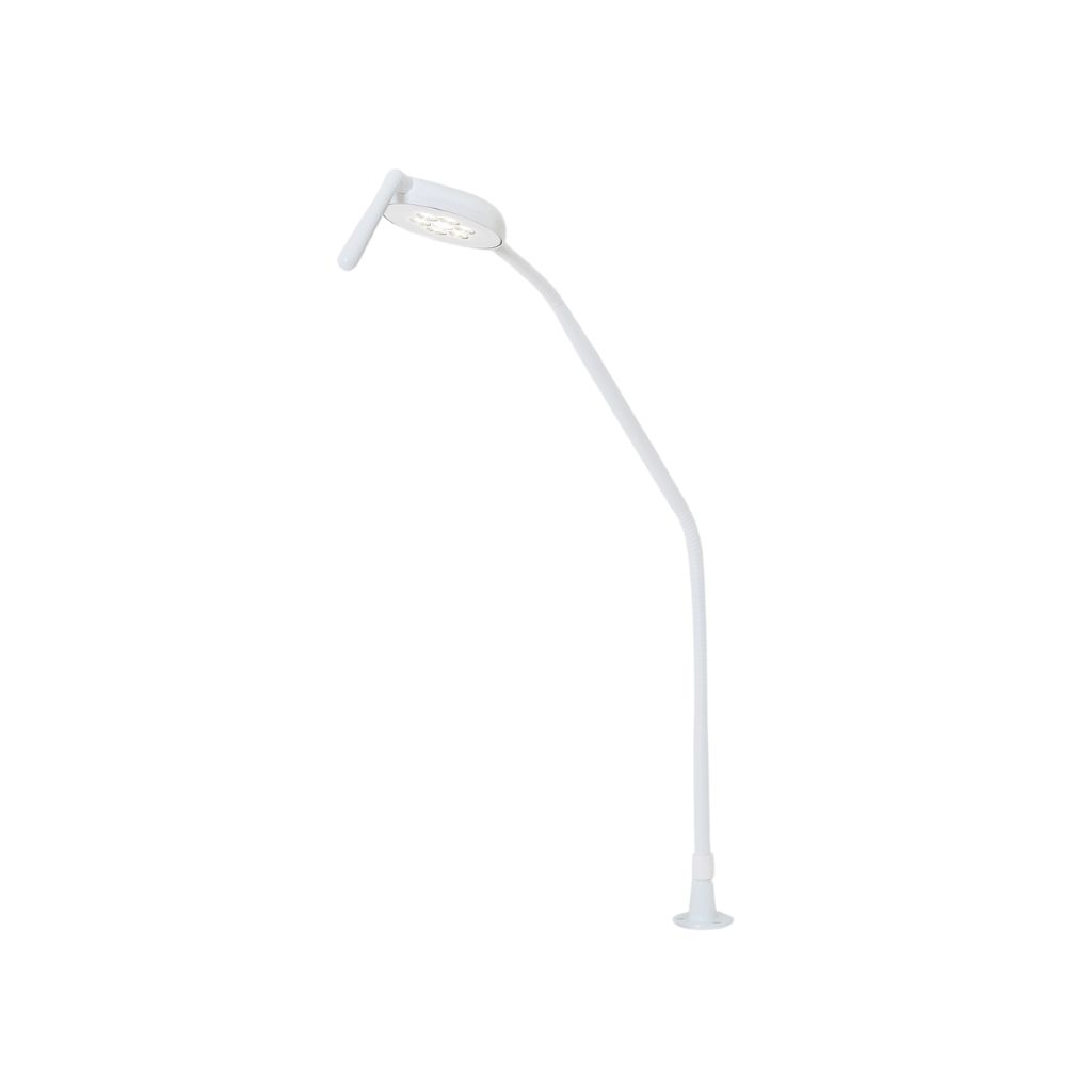 Pacific Medical FlexLED Examination Light Desk Mount Permanent With Screws