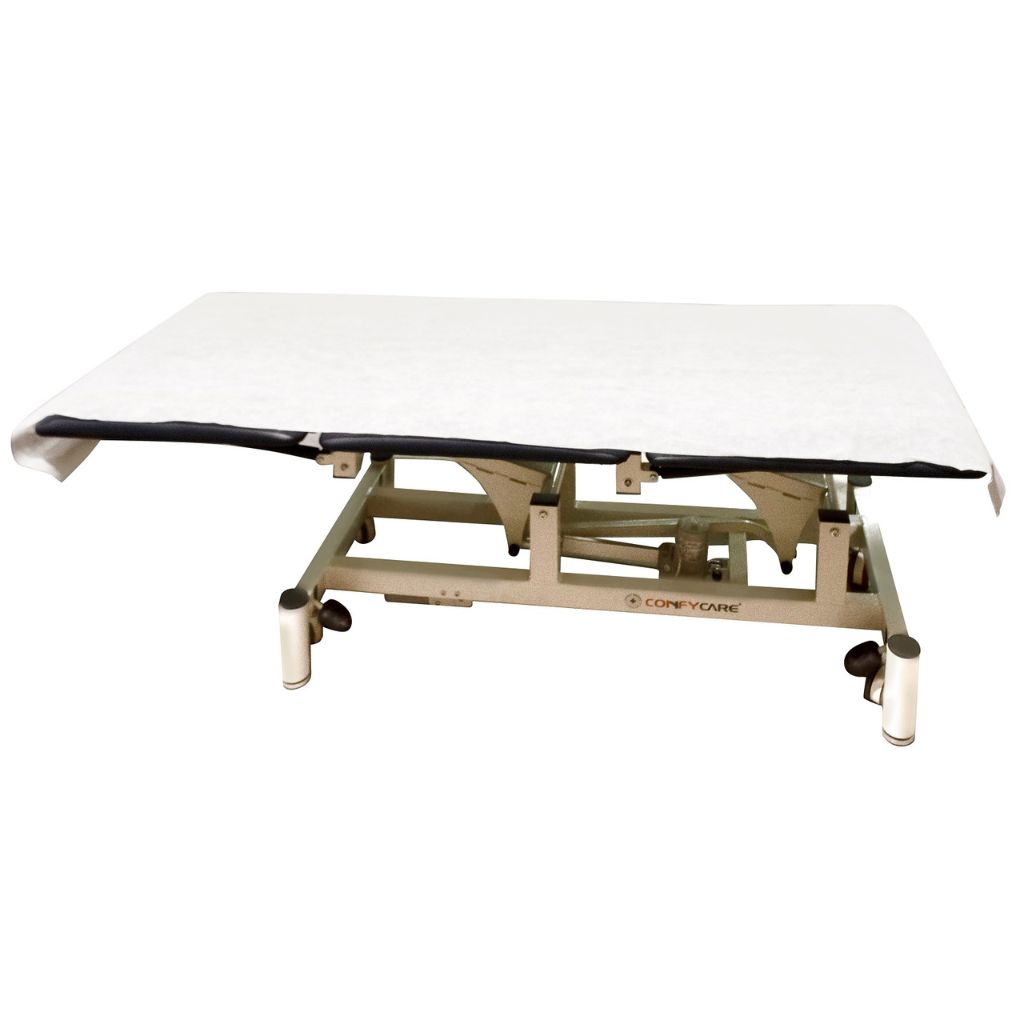 Pacific Medical Bed Sheets Non-Woven White 40gsm PP 2400x700mm Carton of 100