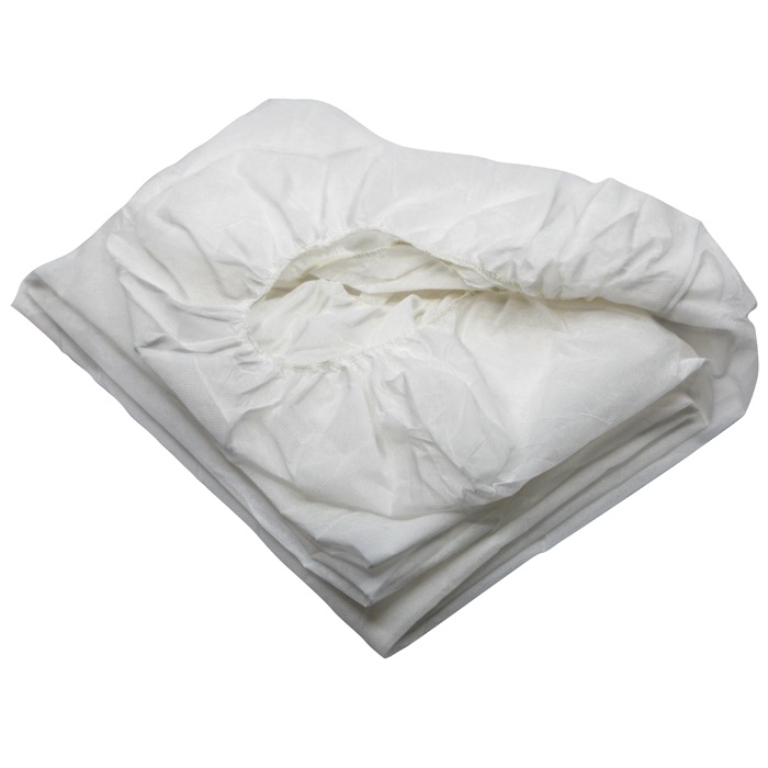 Pacific Medical Bed Sheets Non-Woven White 40gsm PP 2000x750mm Carton of 100