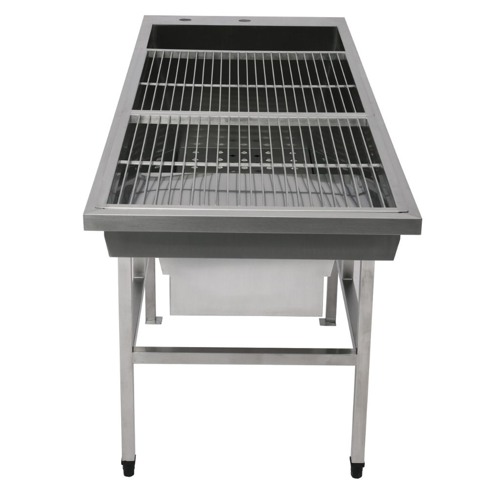 Pacific Medical Stainless Steel Deep Wash Tub