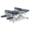 Pacific Medical Chiropractic Table With 4 Drop Sections Navy Blue