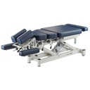 Pacific Medical Chiropractic Table With 4 Drop Sections Navy Blue