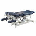 Pacific Medical Chiropractic Table With 4 Drop Sections Navy Blue