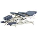 Pacific Medical Fixed Height Chiropractic Table With 4 Drop Sections Navy Blue