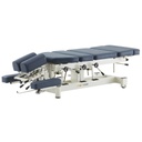 Pacific Medical Fixed Height Chiropractic Table With 4 Drop Sections Navy Blue